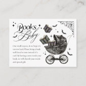 Gothic Baby Kinderwagen Halloween Boeken voor Baby Informatiekaartje (Voorkant)