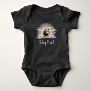 Gothic Baby shower Halloween Carriage Romper