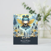 Gothic Baby shower Schattige Meisje Moonlight slaa (Staand voorkant)