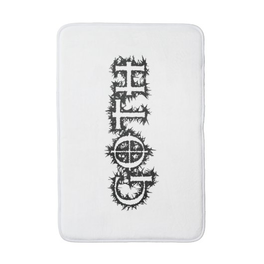 Gothic Badmat (Voorkant Verticaal)