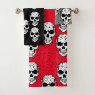 Gothic badset bad handdoek