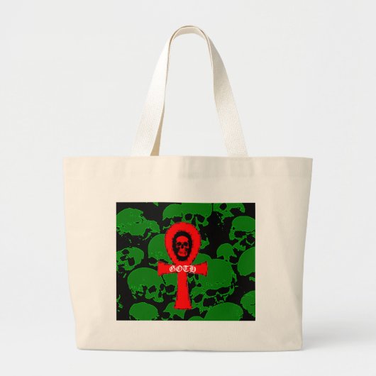 Gothic Bag Grote Tote Bag (Voorkant)