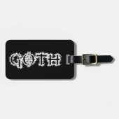 Gothic Bagagelabel (Voorkant horizontaal)