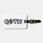 Gothic Bagagelabel (Voorkant horizontaal)