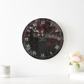 Gothic Ball Room Roman Numeral Clock Grote Klok (Huis)