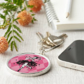 Gothic Ballerina Sleutelhanger (Zijkant)