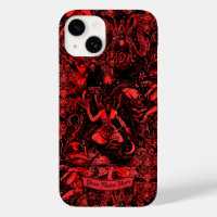 Gothic Baphomet Red Devil Satanic Grunge Gothic