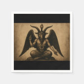 Gothic Baphomet Servet (Voorkant)