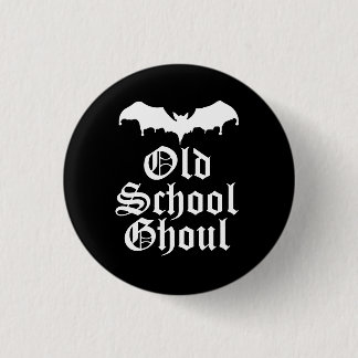 Gothic Bat oude school Ronde Button 3,2 Cm