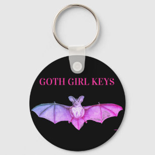  Gothic Bat Sleutelhanger