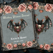 Gothic Bat Wedding Planner Journal Notitieboek