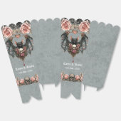 Gothic Bat Wedding Popcorn Box Bedankdoosjes (Ongevouwen)