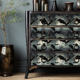 Gothic Bats Halloween | Gotische bruiloft Decoupag Tissuepapier