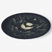 Gothic Bats Papieren Bordje (Gekanteld)
