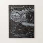 "Gothic Beauty" - donkere fantasiekunst PUZZLE vam Legpuzzel (Verticaal)