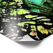 Gothic Beauty Portrait  Foto Afdruk (Hoek)