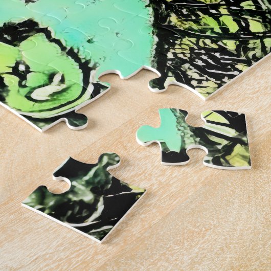 Gothic Beauty Portrait  Legpuzzel (Zijkant)