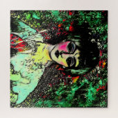 Gothic Beauty Portrait  Legpuzzel (Horizontaal)