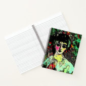 Gothic Beauty Portrait  Notitieboek (Binnen)