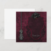 Gothic Bedankt (Voorkant / Achterkant)