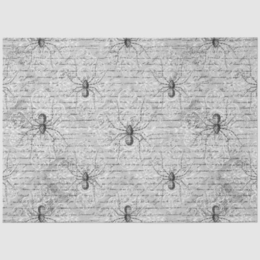 Gothic Bezweringen Serie Ontwerp 14 Tissuepapier (Voorkant)
