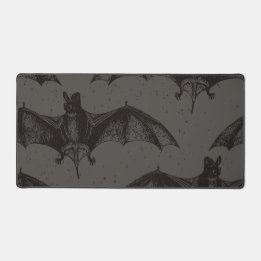 Gothic Black Bats - Gaming, Slaapzaal, Kantoor Bureaumat