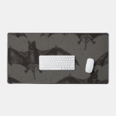 Gothic Black Bats - Gaming, Slaapzaal, Kantoor Bureaumat (Keyboard & Muis)