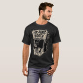 Gothic Black Cat HissingBooth voor kattenmomen en T-shirt (Voorkant volledig)