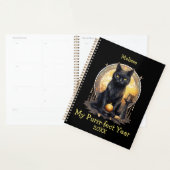Gothic Black Cat Planner (Display)