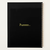 Gothic Black Cat Planner (Achterkant)