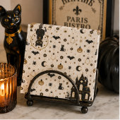 Gothic Black Cat Spokenhuis Parisian Servet