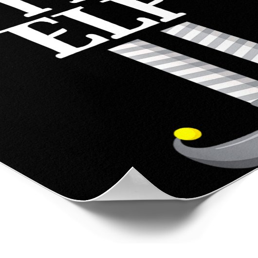 Gothic Black Elf Matching Family Group Christmas P Poster (Hoek)