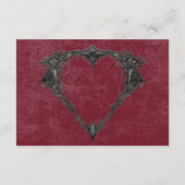 Gothic Black Raven & Black Rozen Wijndetails Informatiekaartje (Achterkant)