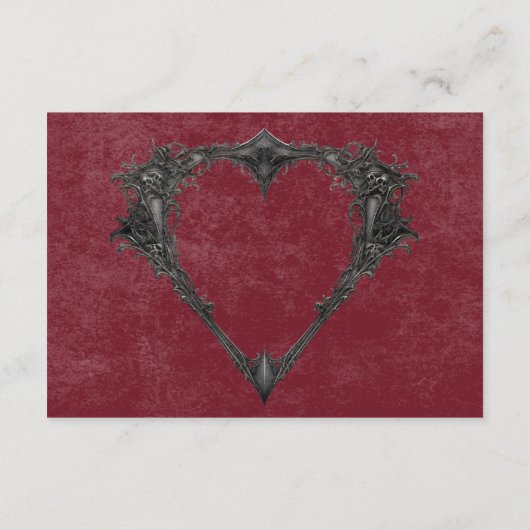 Gothic Black Raven & Black Rozen Wijndetails Informatiekaartje (Achterkant)