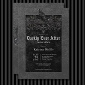 Gothic Black Raven & Rozen Zwart Vrijgezellenfeest Kaart