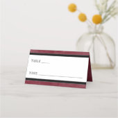 Gothic Black Raven & Zwarte Rozen Wijnbruiloft Plaatskaartje (Voorkant)