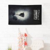 Gothic Black Roos Driving Blood Macabre Birthday Spandoek (Insitu)