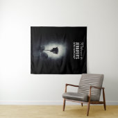 Gothic Black Roos Driving Blood Macabre Birthday Wandkleed (In Situ (horizontaal))