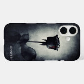 Gothic Black Roos Driving Blood Macabre Case-Mate iPhone Case (Achterkant (horizontaal))
