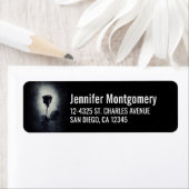 Gothic Black Roos Driving Blood Macabre Etiket (Insitu)