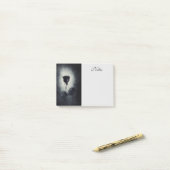 Gothic Black Roos Driving Blood Macabre Post-it® Notes (Op bureau)