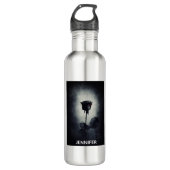 Gothic Black Roos Driving Blood Macabre Waterfles (Voorkant)