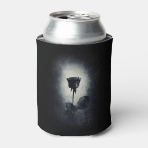 Gothic Black Roos Driving Blood on Black Grunge Blikjeskoeler