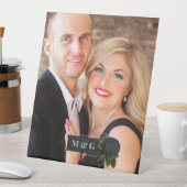 gothic Black Roos fotoMonogram Reclamebord Met Voetstuk (Insitu)