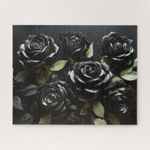 Gothic Black Rozen Legpuzzel