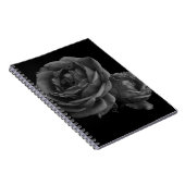 Gothic Black Rozen Notitieboek (Rechterzijde)