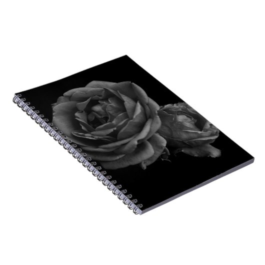 Gothic Black Rozen Notitieboek (Rechterzijde)