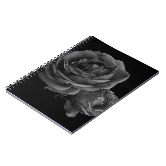 Gothic Black Rozen Notitieboek (Linkerzijde)