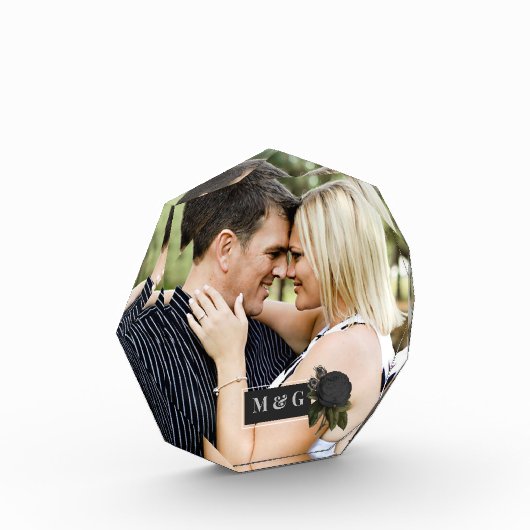  Gothic Black Rozen op maat Fotoblokken (Links)