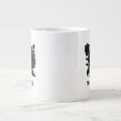  Gothic Black Rozen op maat Grote Koffiekop (Voorkant)